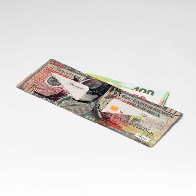 THE DARK NIGHT Tyvek® Cardboard Wallet Lite / purse without coin pocket (ILP13525)