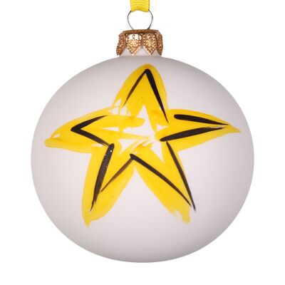 Adorno navideño de artista estrella, 8 cm