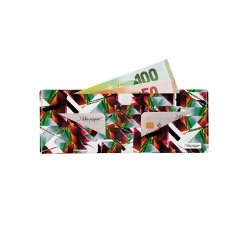 Portefeuille en carton TRANCE Tyvek® Lite / porte-monnaie sans poche à monnaie 2