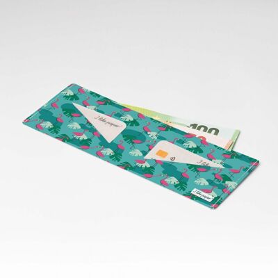 TROPICAL HEAT Tyvek® cardboard wallet Lite / purse without coin pocket