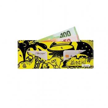 Portefeuille en carton TUCANO Tyvek® Lite / porte-monnaie sans poche à monnaie 2