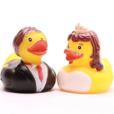 Paperella di gomma Sposa e Sposo 1B - Paperelle di gomma