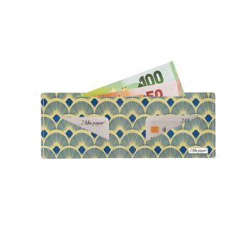 Portefeuille en carton VINTAGE Tyvek® Lite / porte-monnaie sans poche à monnaie 2