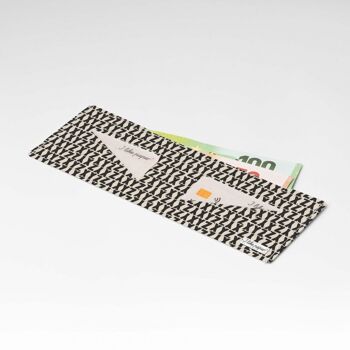 Portefeuille en carton XYZ Tyvek® Lite / porte-monnaie sans poche à monnaie 1