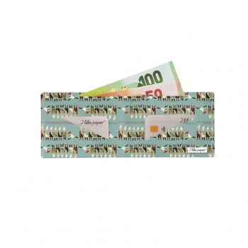 Portefeuille en carton DWARFS Tyvek® Lite / porte-monnaie sans poche à monnaie 2