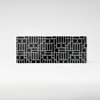 BAUHAUS BLACK Tyvek® Card Wallet / porte-cartes 6