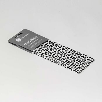 BLACK DOTS Tyvek® Card Wallet / porte-cartes 5