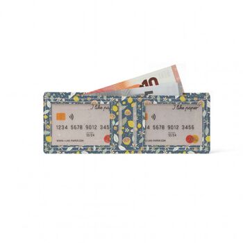 BLUE LEMONADE Tyvek® Card Wallet / porte-cartes 2