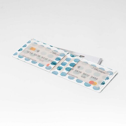 BLUE SHADES Tyvek® Card Wallet / Kartengeldbörse