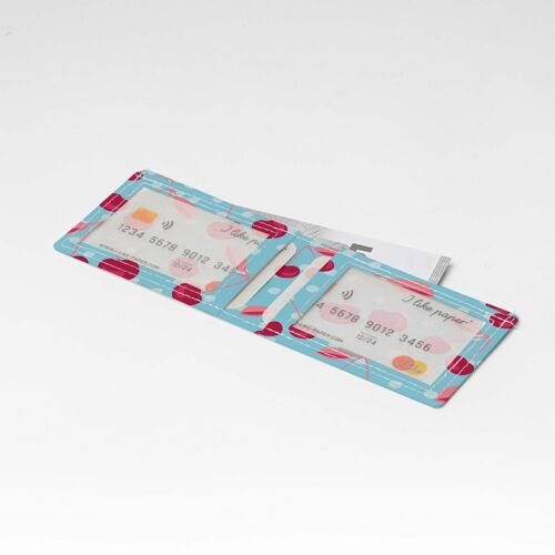 CHERRIES Tyvek® Card Wallet / Kartengeldbörse