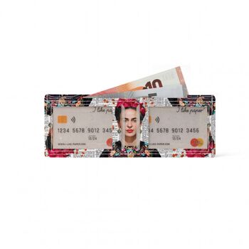 FRIDA ROSE Tyvek® Card Wallet / porte-cartes 2