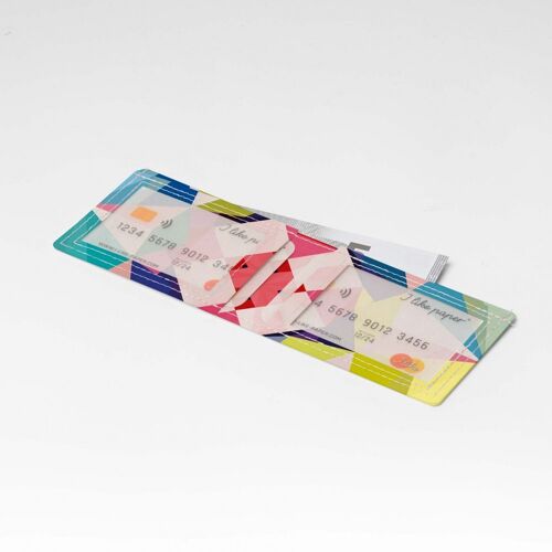GEOMETRICAL3 Tyvek® Card Wallet / Kartengeldbörse