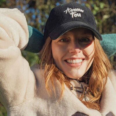 Casquette Velours Amour Fou AW25 | Adulte