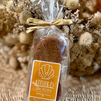 Sachet 85g - Palets éclats de caramel