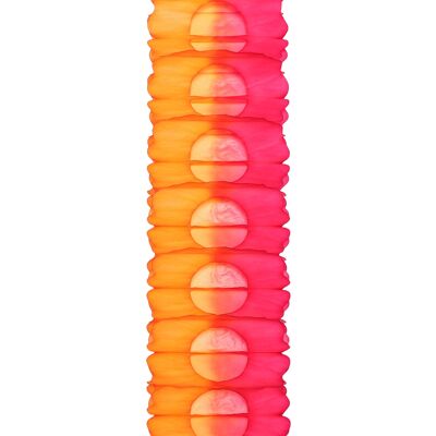 Guirlande bicolore 3.6 m, rose et orange