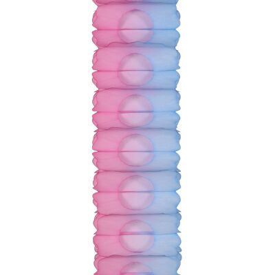 Guirlande bicolore 3.6m, Rose et Bleuet