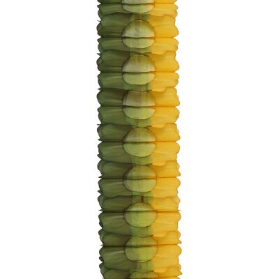 Guirlande bicolore 3.6 m, mousse et moutarde
