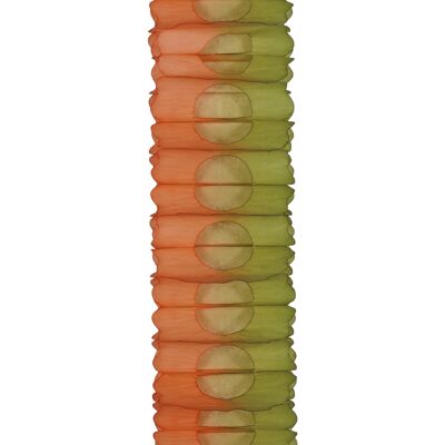 Ghirlanda bicolore 3.6m, Oliva e Terracotta