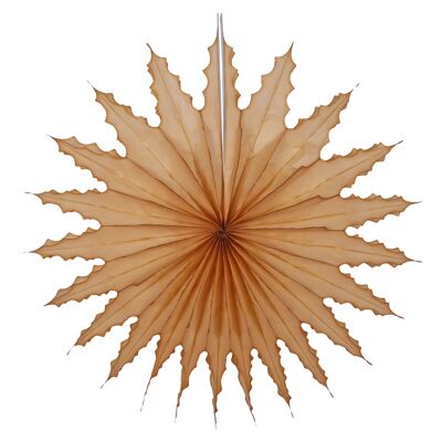 Decorazione a ventaglio Sunburst 65 cm, sabbia