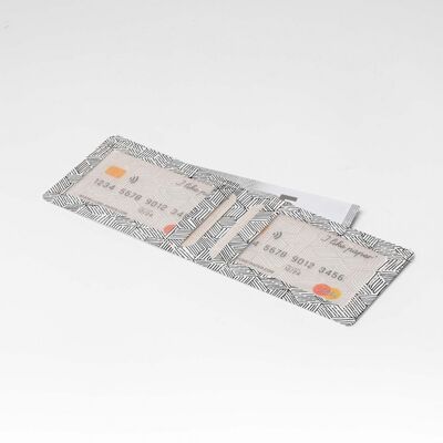 Cartera / monedero para tarjetas KUBIK STROKE Tyvek®