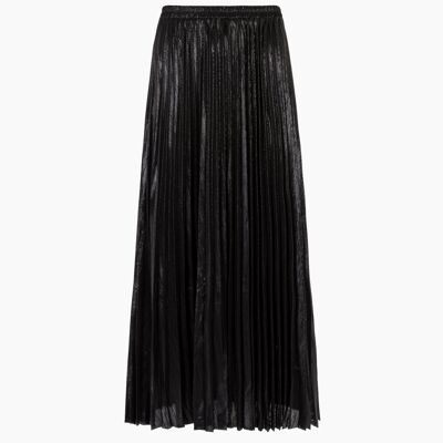 FALDA MIDI JUSTINA negra