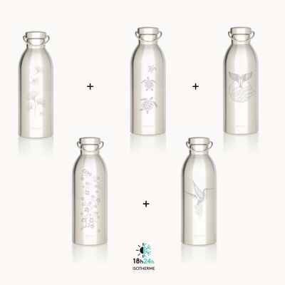 La gourde isotherme inox 500 ml : votre partenaire hydratation en toutes saisons