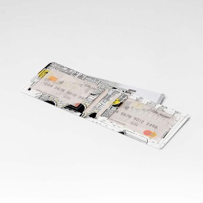 MIDNIGHT ON A BRIDGE Tyvek® Card Wallet / Kartengeldbörse