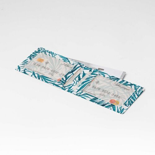 PALM LEAFS Tyvek® Card Wallet / Kartengeldbörse