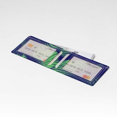 Porta carte di credito in Tyvek® VERDE PALME