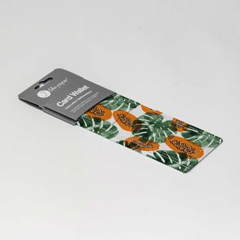 PAPAYA JUNGLE Tyvek® Card Wallet / porte-cartes 5