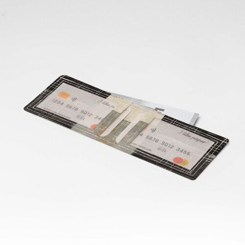 SHAPES OF GREY Tyvek® Card Wallet / Kartengeldbörse
