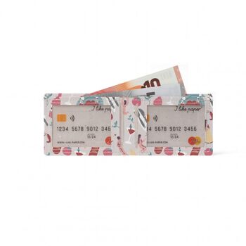 WINE & DINE Tyvek® Card Wallet / porte-cartes 2