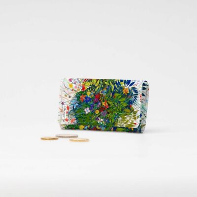 Billetera plegable WILD FLOWERS Tyvek®