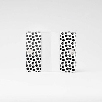 Porte-cartes de crédit / porte-cartes BLACK DOTS Tyvek® 3