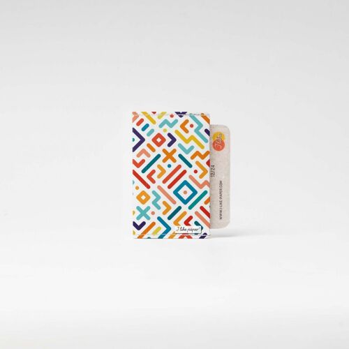 GEOMETRICAL STRIPES III Tyvek® Kreditkartenetui / Card Holder