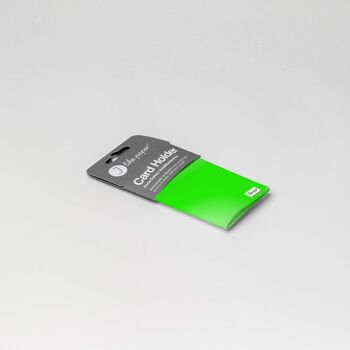 Porte-cartes de crédit / porte-cartes VERT / NEON Tyvek® 4