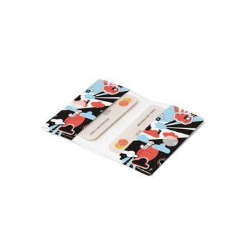 Porte-cartes de crédit / porte-cartes RED BIRD Tyvek® 2