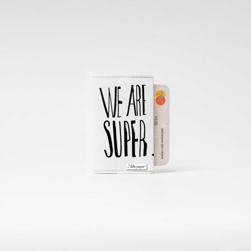 WE ARE SUPER Tyvek® Kreditkartenetui / Card Holder