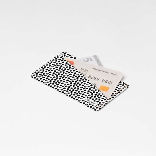 BLACK DOTS Tyvek® Micro Wallet