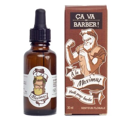 Olio da barba bio "à la Maximus" - 30 ml