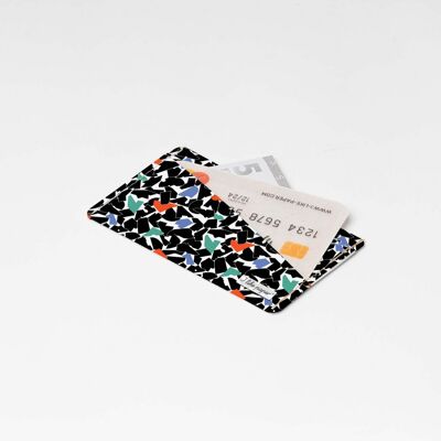 FOLDED BLACK Tyvek® Micro Wallet