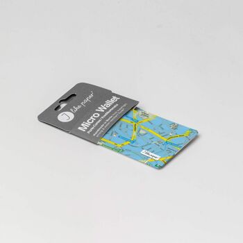 LOST IN BERLIN - FRESH BLUE Tyvek® Micro Wallet 5