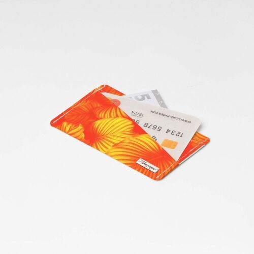PALMS ORANGE Tyvek® Micro Wallet