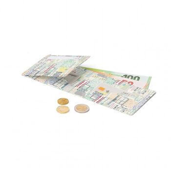 portefeuille / porte-monnaie en carton AERIAL Tyvek® 2