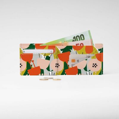 BLOSSOM Tyvek® cardboard wallet / purse