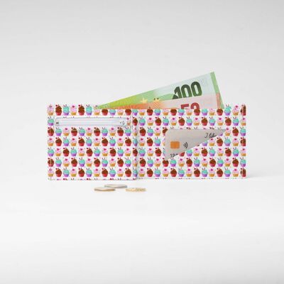 CUPCAKE Tyvek® Pappwallet / Portemonnaie