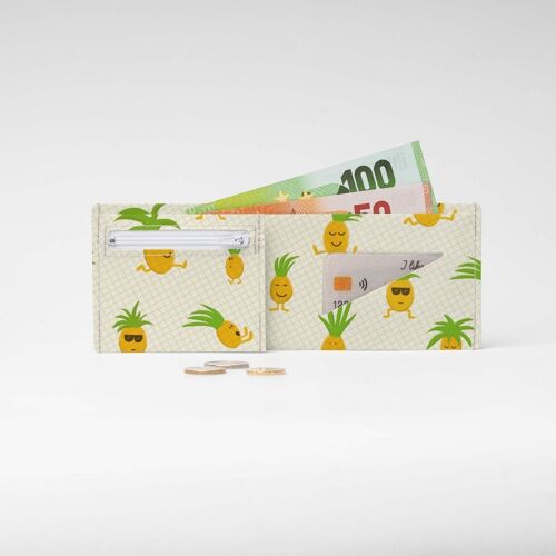 DANCING PINEAPPLE Tyvek® Pappwallet / Portemonnaie