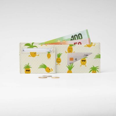DANCING PINEAPPLE Tyvek® cardboard wallet / purse
