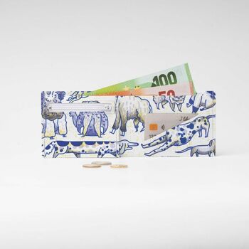 Portefeuille / porte-monnaie en carton DOGS OF BERLIN Tyvek® 1
