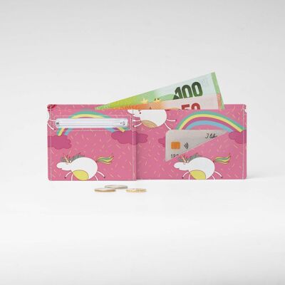 UNICORN ON CLOUDS Tyvek® cardboard wallet / purse